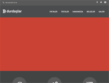 Tablet Screenshot of durdaslar.com.tr